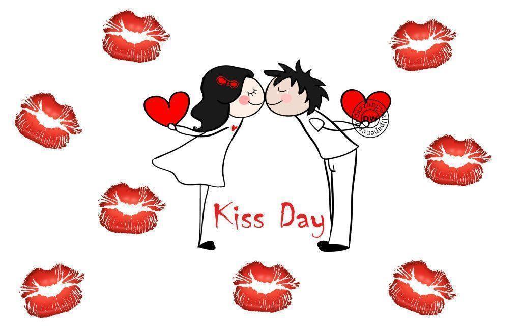 Happy Kiss Day Wishes SMS HD Wallpapers Image {2016}