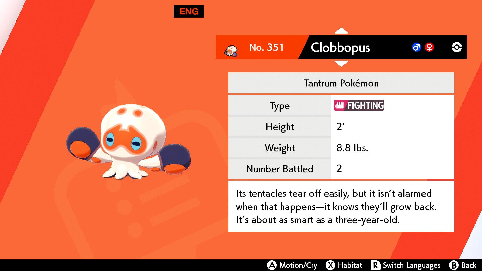 Pokémon Sword And Shield’s Clobbopus: How To Find And Evolve