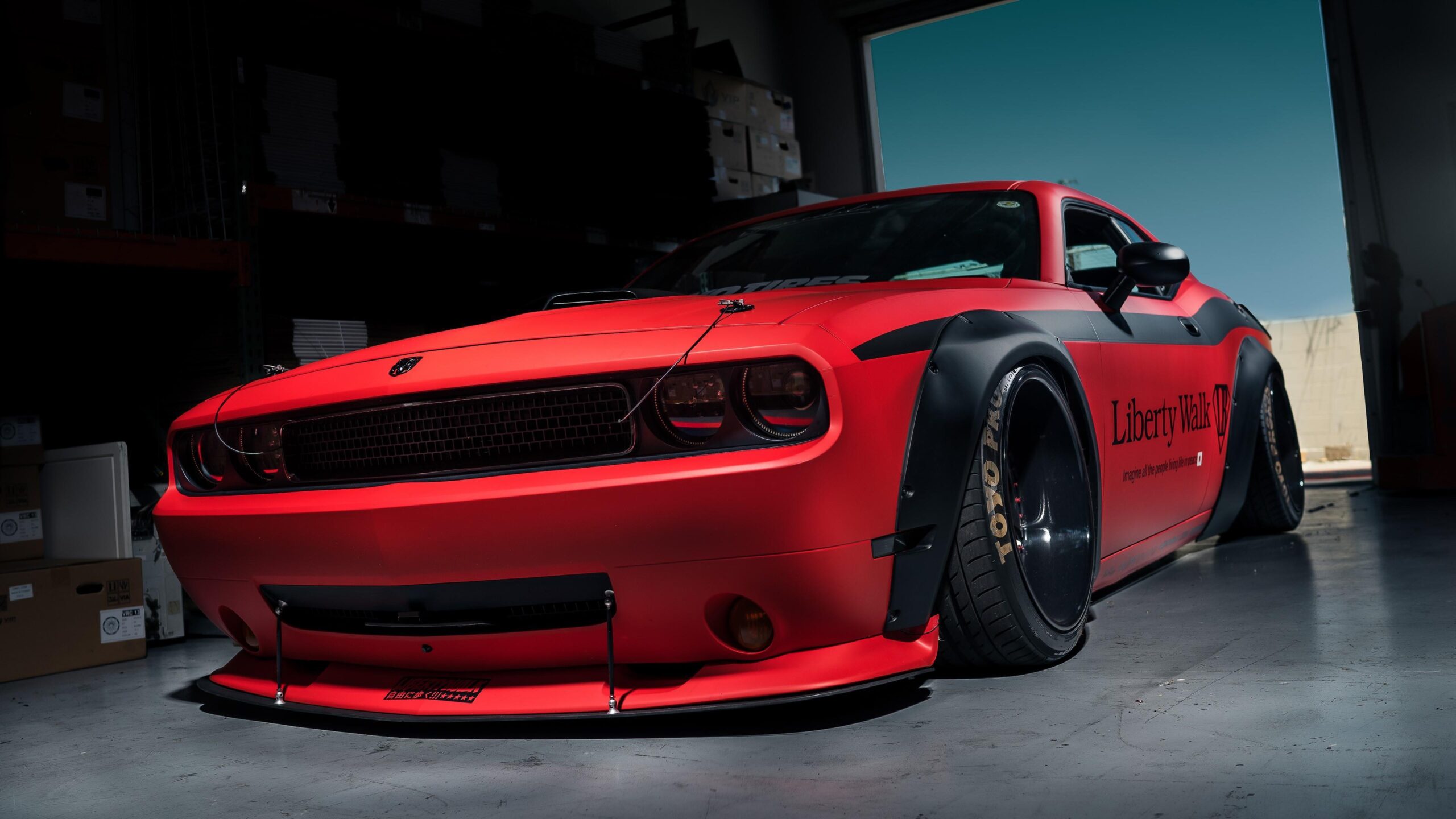 Dodge Challenger Tuning Car 4K UltraHD Wallpapers