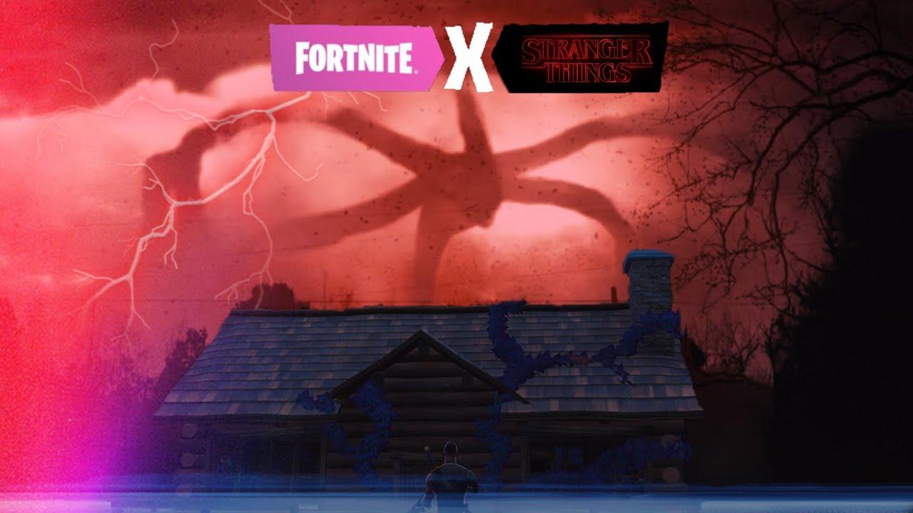 Fortnite x Stranger Things wallpapers