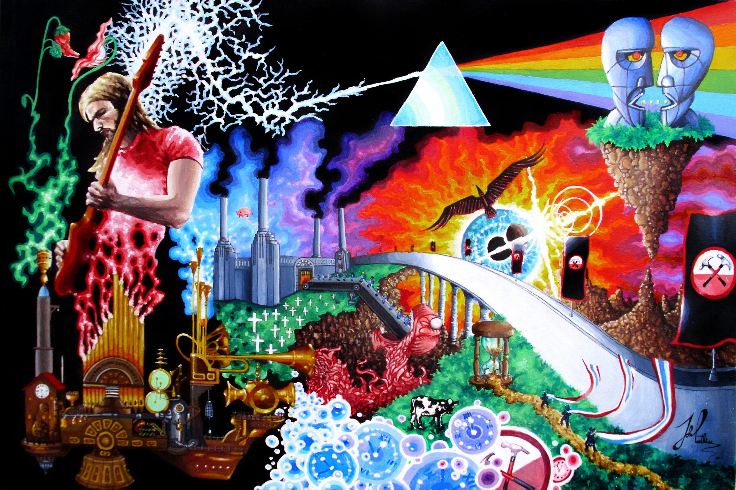 PINK FLOYD progressive rock psychedelic classic hard wallpapers