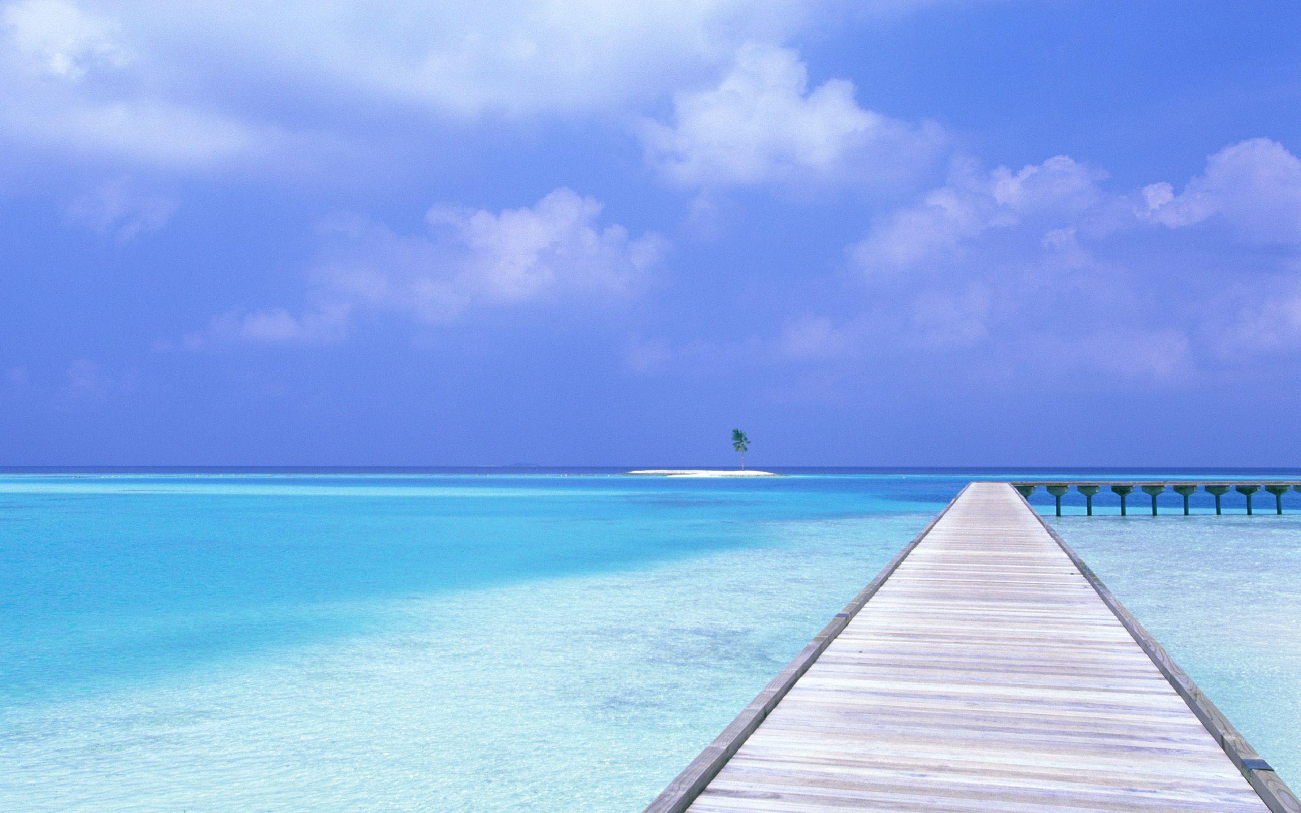 Beach Blue Sky Wallpapers