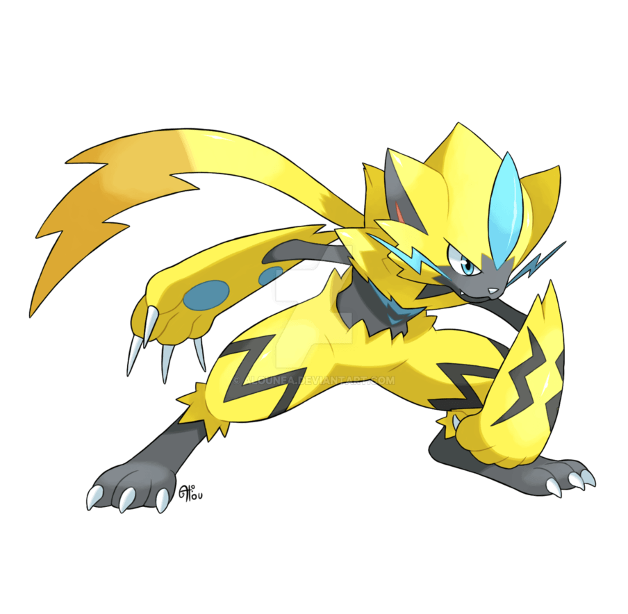 Zeraora by AlouNea.deviantart on @DeviantArt