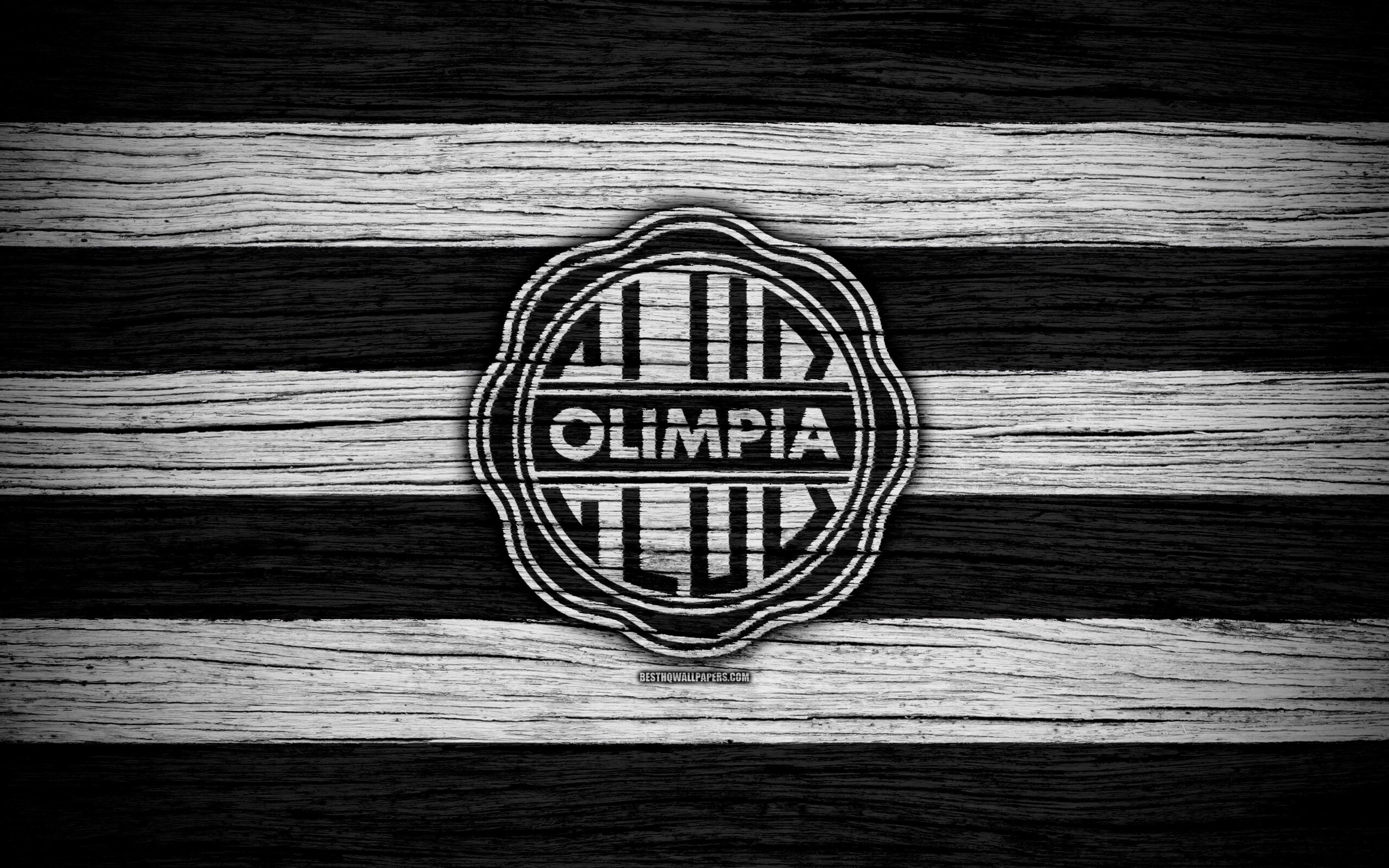 Download wallpapers Olimpia Asuncion FC, 4k, Paraguayan Primera