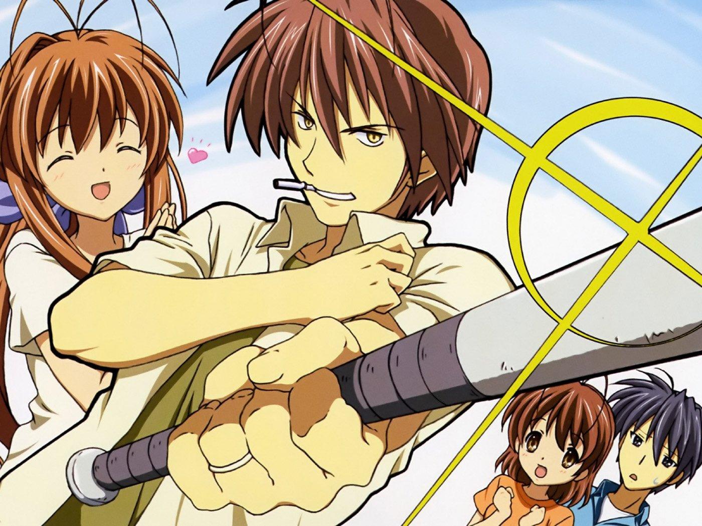 Athah Designs Anime Clannad Nagisa Furukawa Tomoya Okazaki Akio