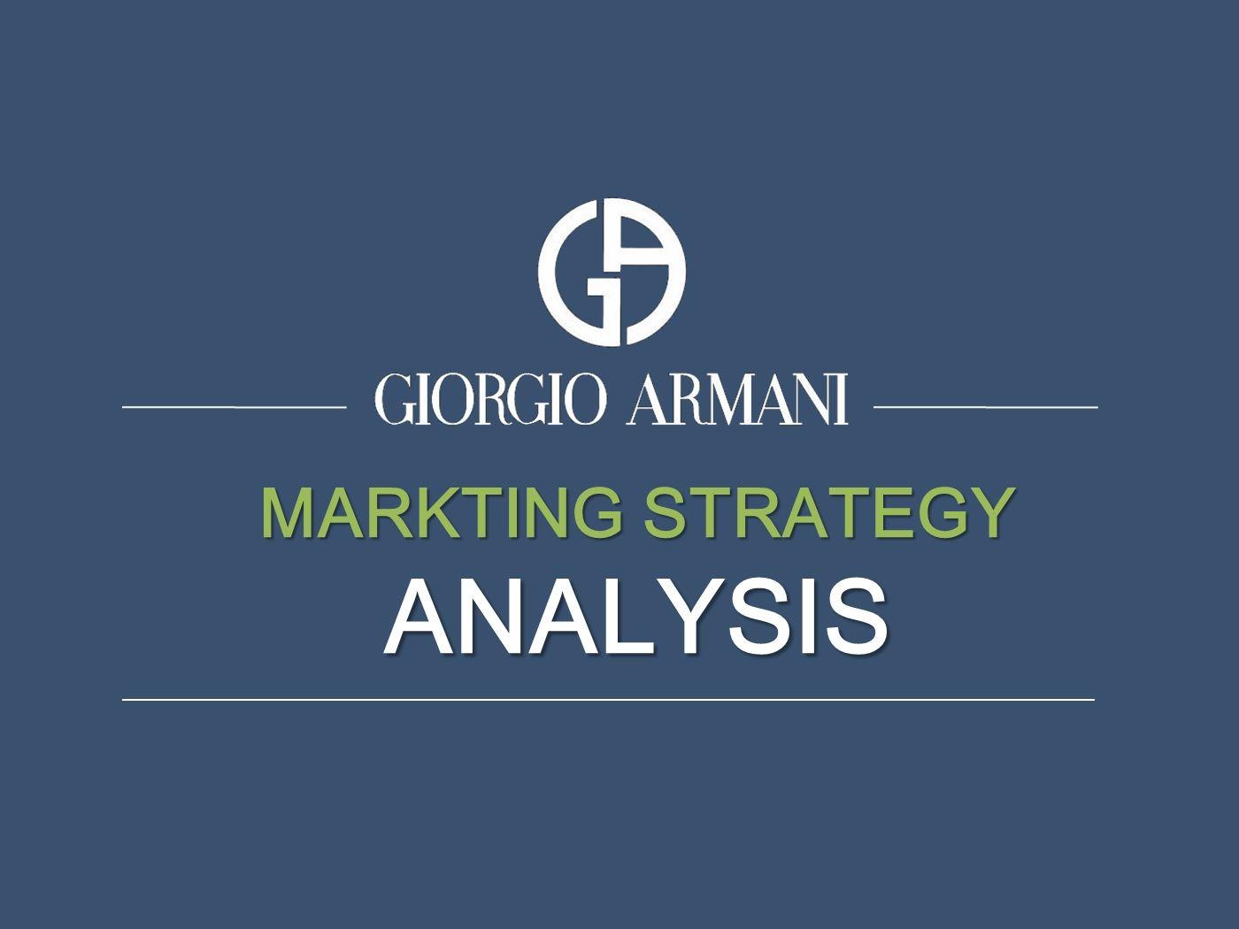 Giorgio Armani PowerPoint Presentation PPT