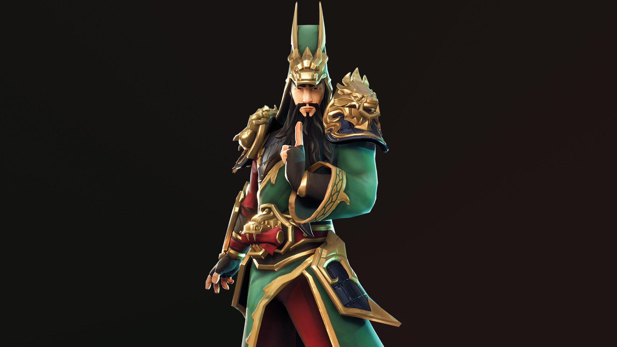 Guan Yu 4K 8K HD Fortnite Battle Royale Wallpapers