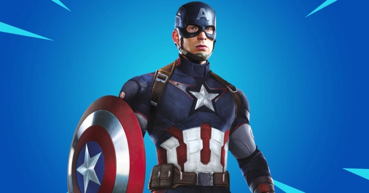 Captain America Fortnite wallpapers