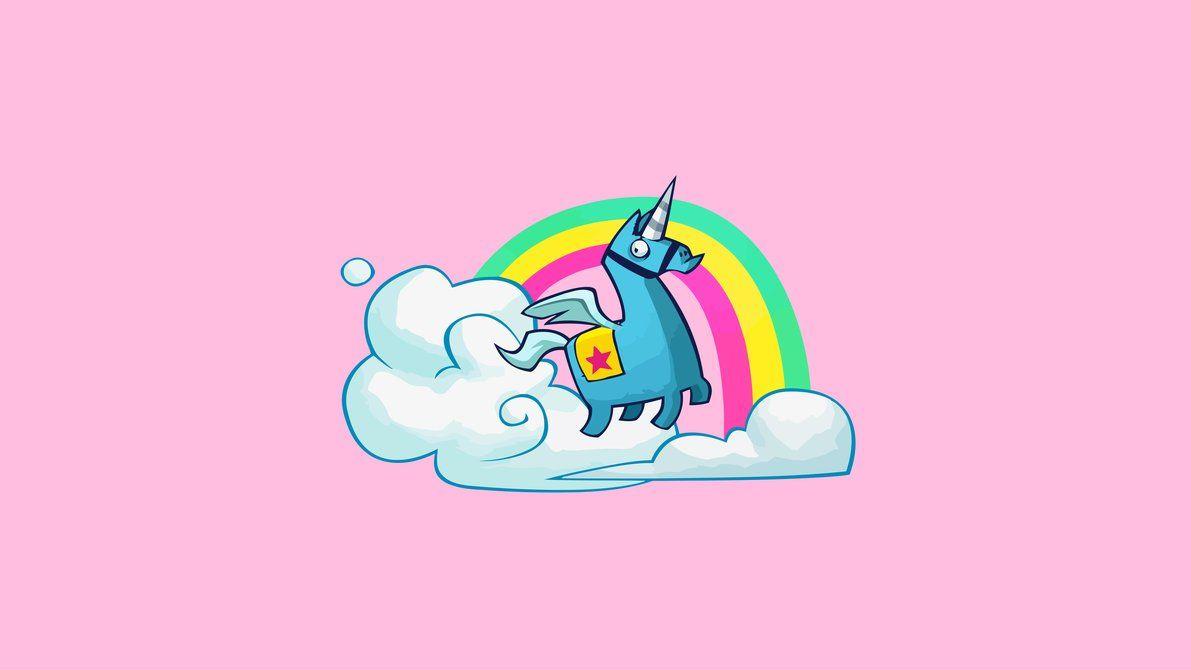 Fortnite Llama/Unicorn Pinata Wallpapers by VaughnWhiskey