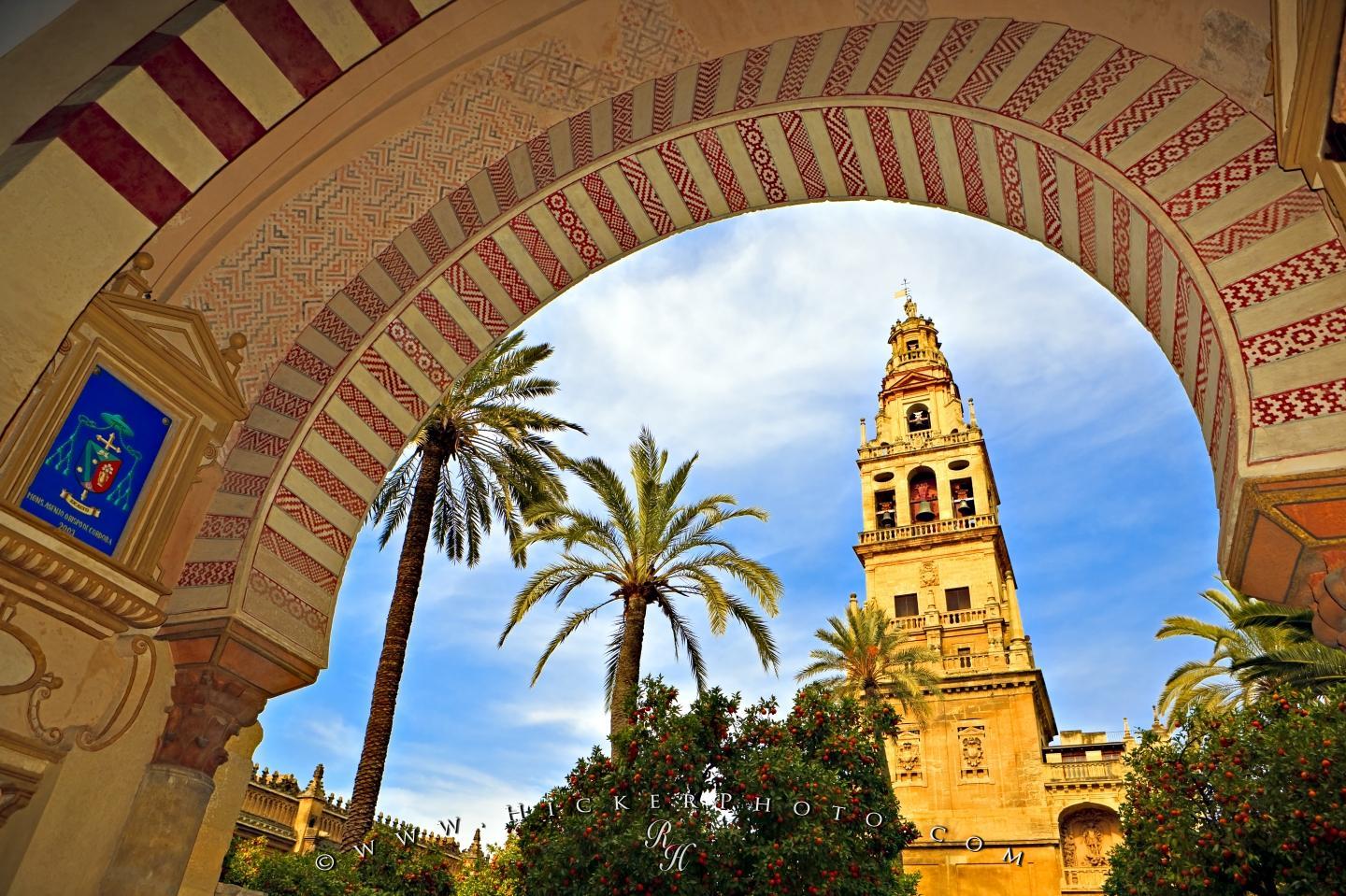 Free wallpapers background: Cathedral Mosque Bell Tower Mezquita Cordoba