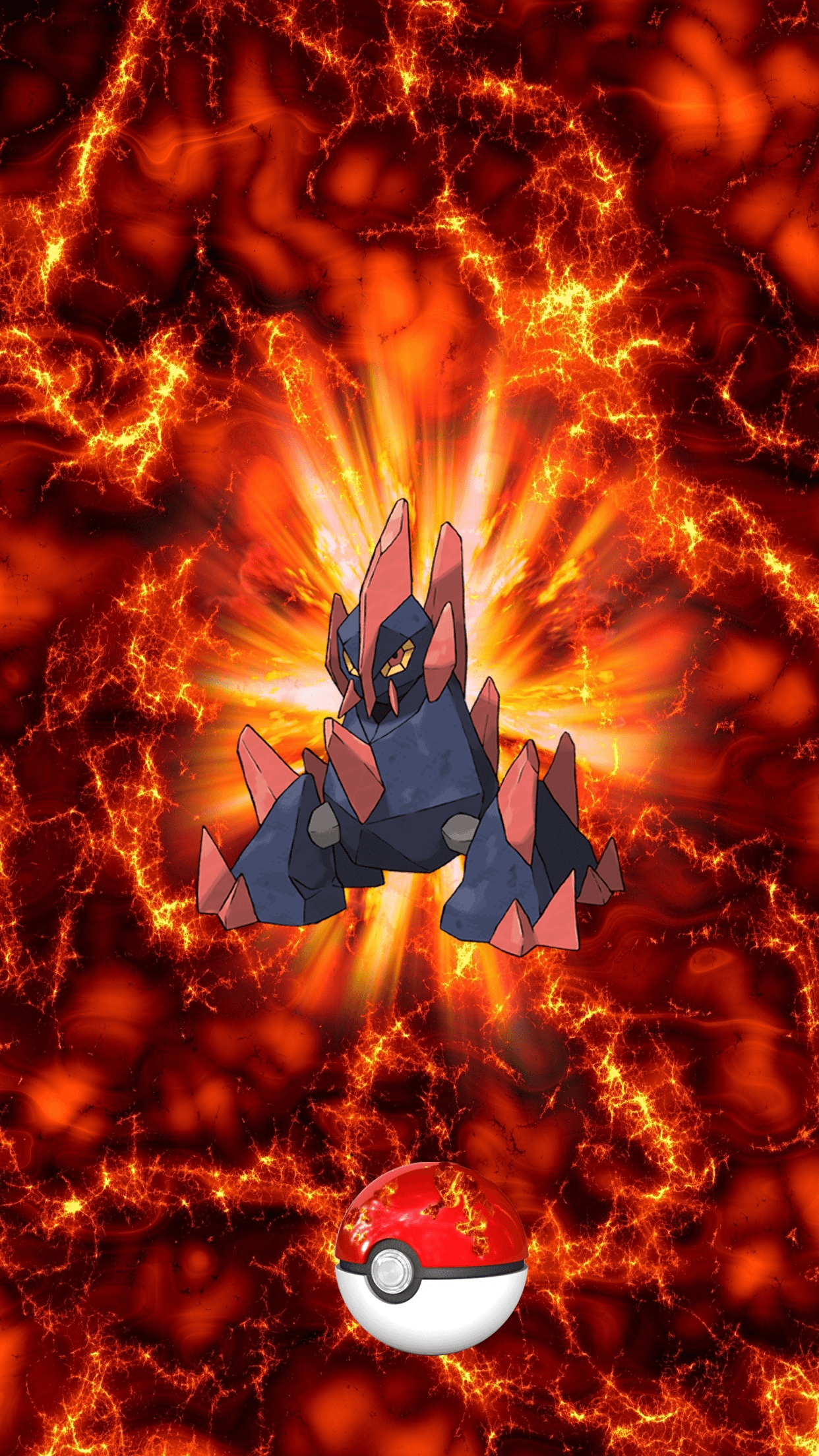 526 Fire Pokeball Gigalith 95 Gigaiath 94 Boldore