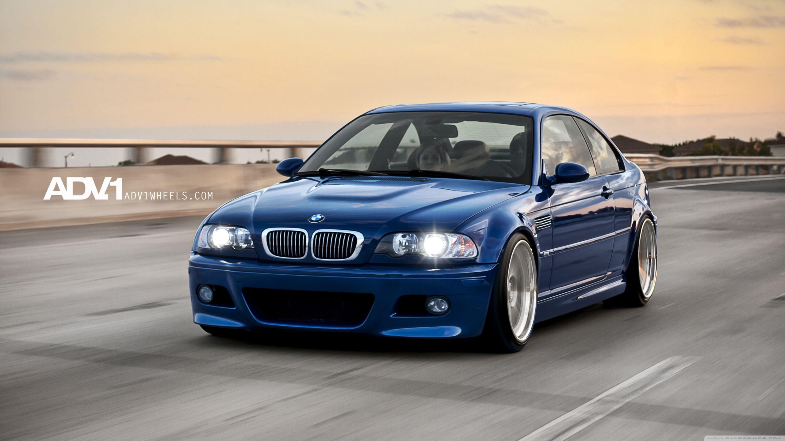 ADV.1 Blue BMW M3 e46 ❤ 4K HD Desktop Wallpapers for 4K Ultra HD TV