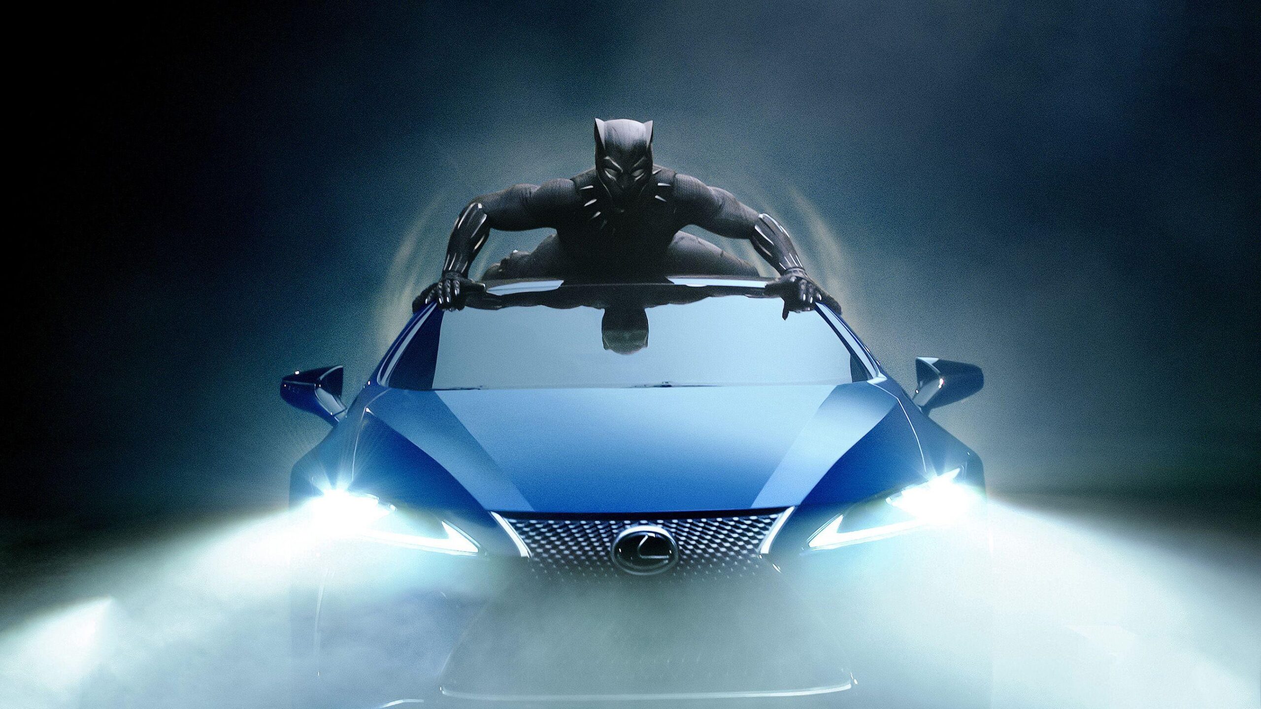 Wallpapers Lexus LC 500, Black Panther, HD, Movies,