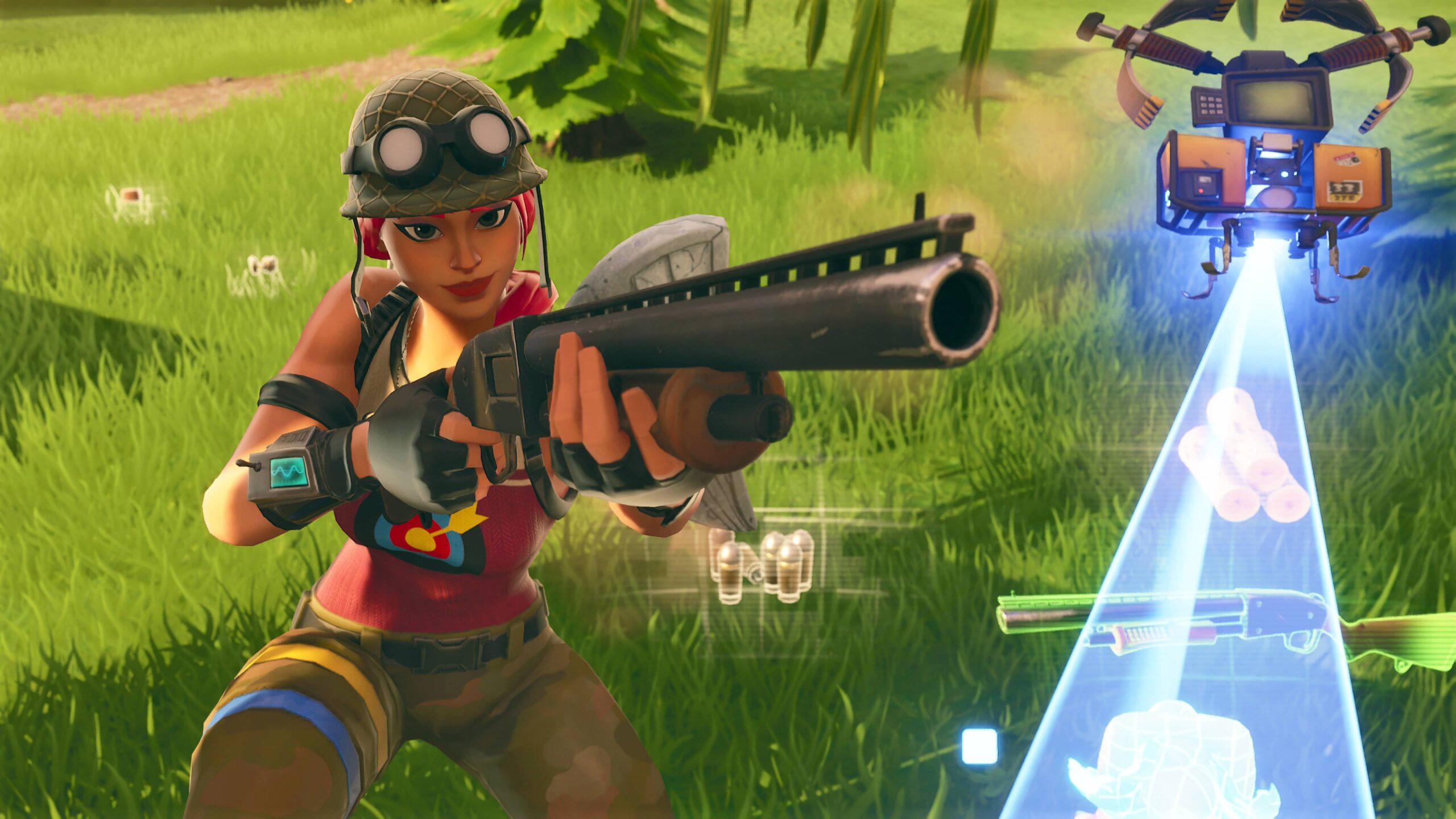 Bullseye 4K 8K HD Fortnite Battle Royale Wallpapers