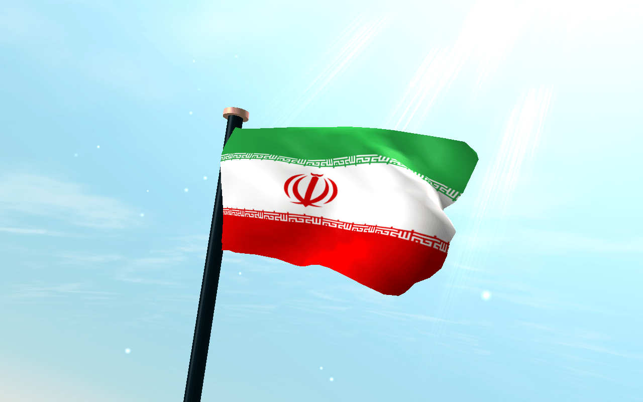 Iran Flag 3D Free Wallpapers