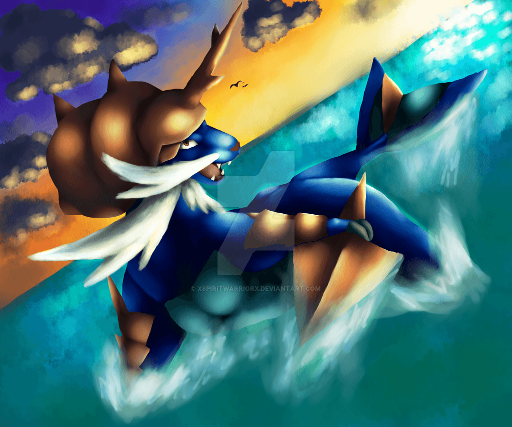 Samurott Speedpaint by XSpiritWarriorX