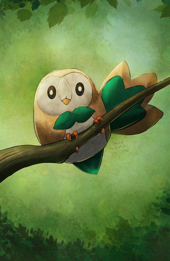 FanArt: Rowlet by Tekila