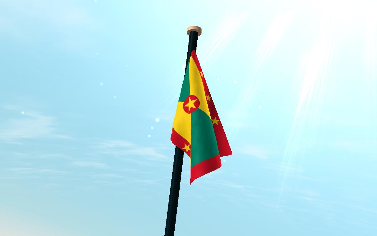 Grenada Flag 3D Free Wallpapers for Android