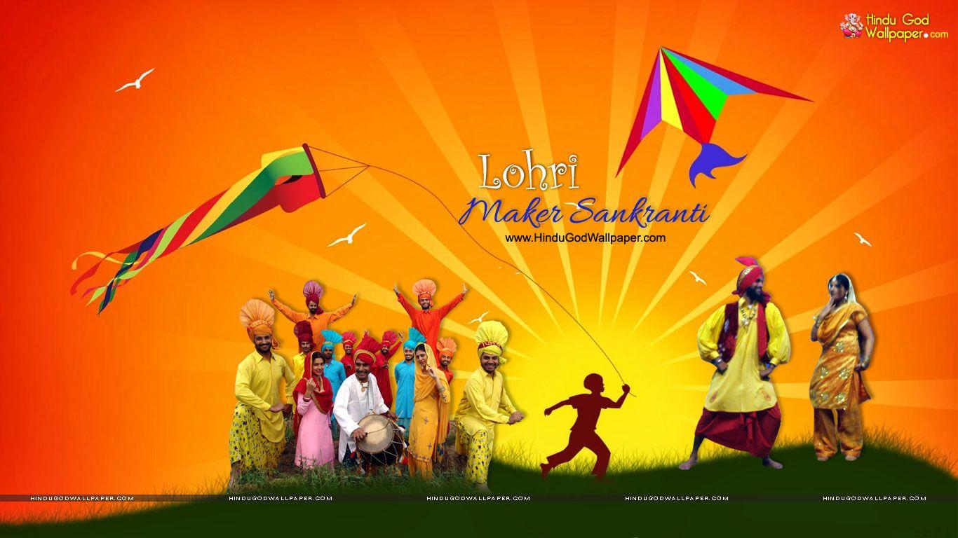 Lohri and Maker Sankranti Wallpapers Free Download