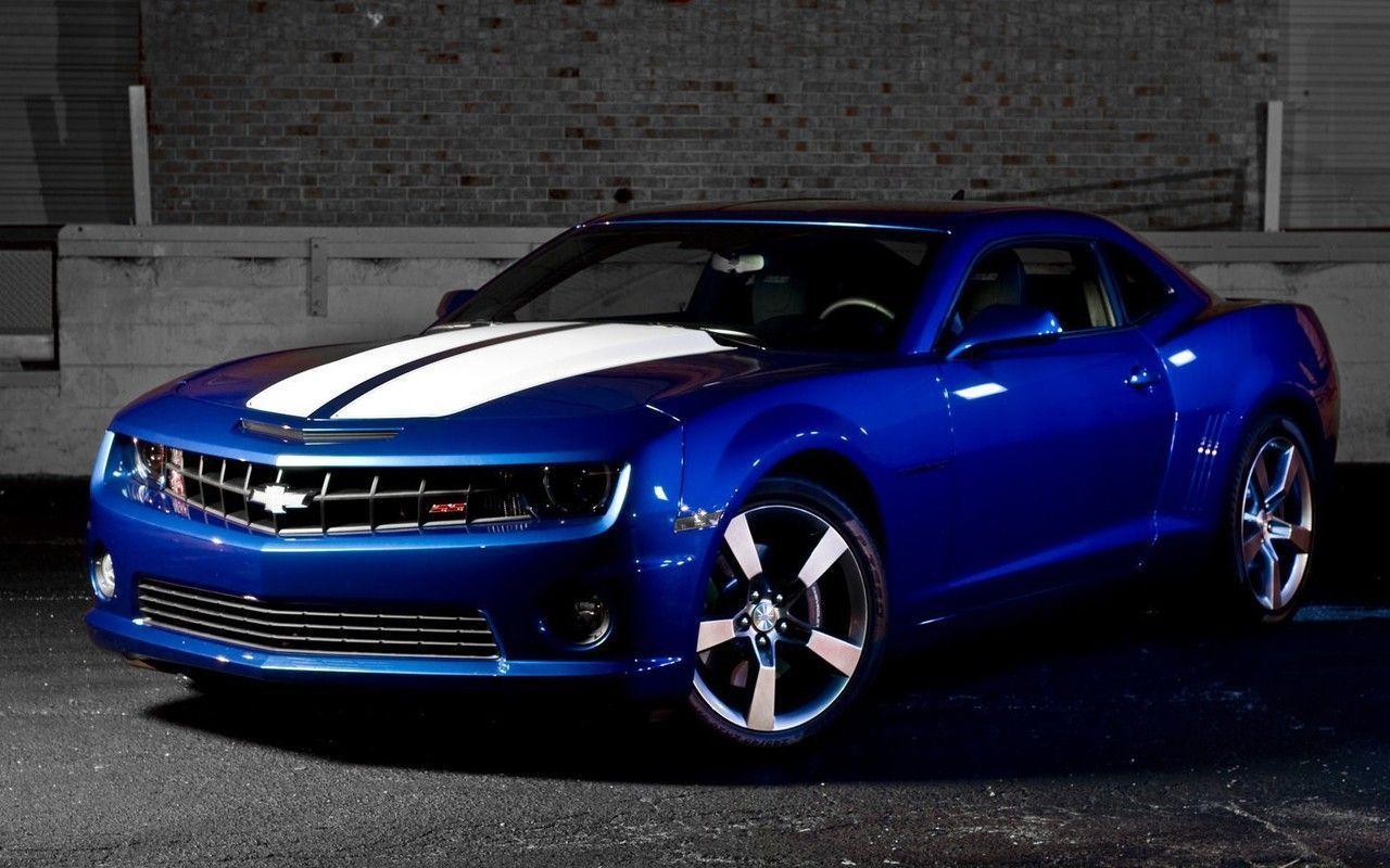 Chevrolet Camaro Blue Wallpapers Wallpapers