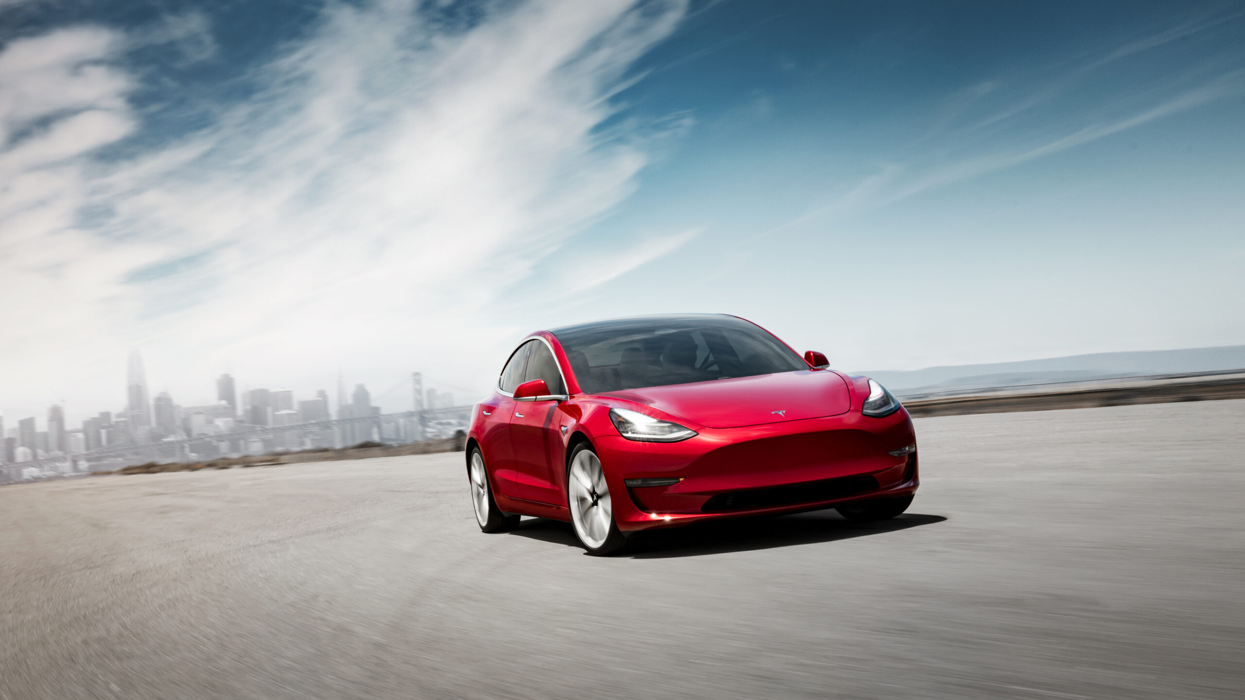 2018 Tesla Model 3 4K 3 Wallpapers