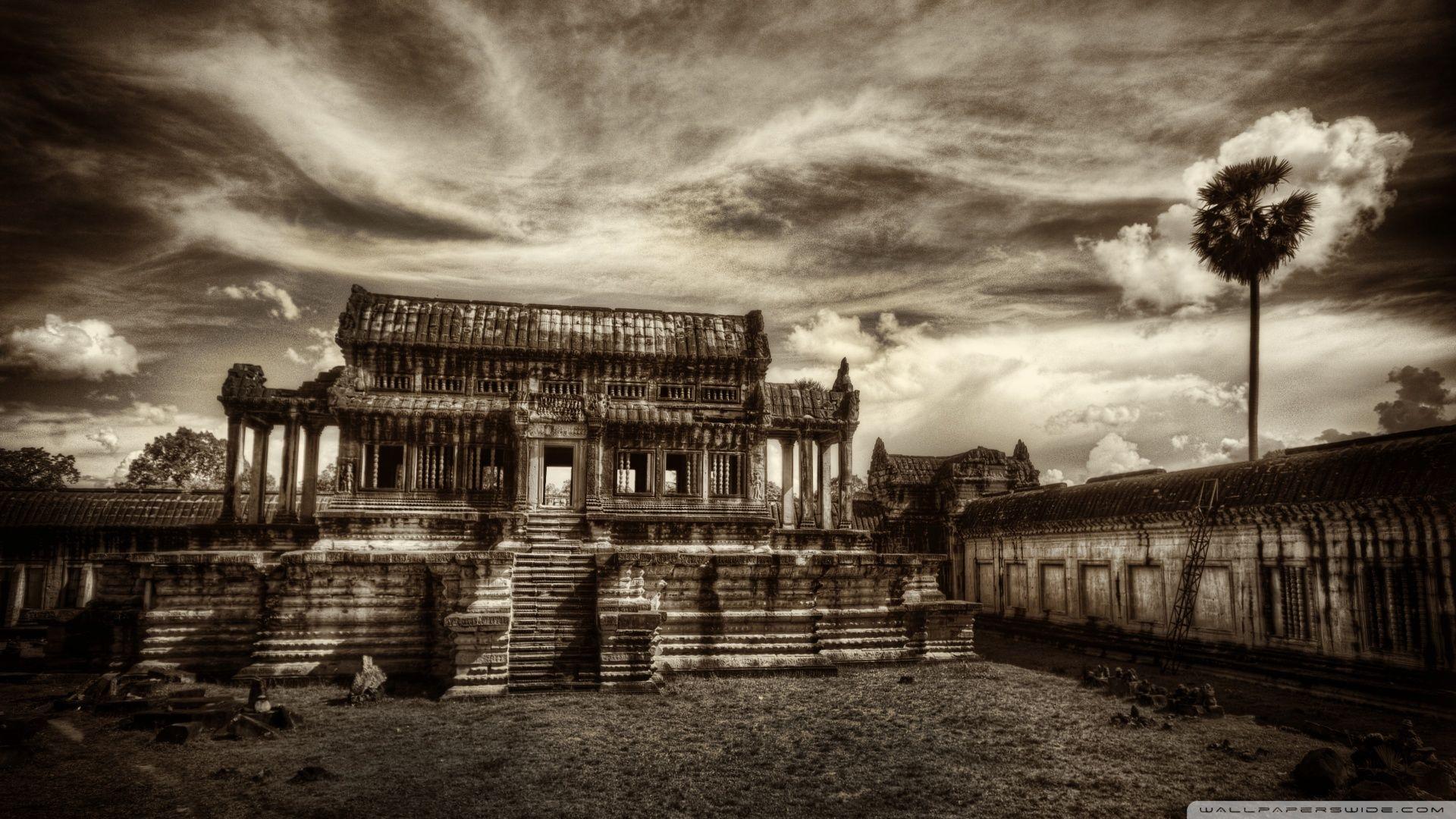 Temple In Cambodia HD desktop wallpapers : High Definition