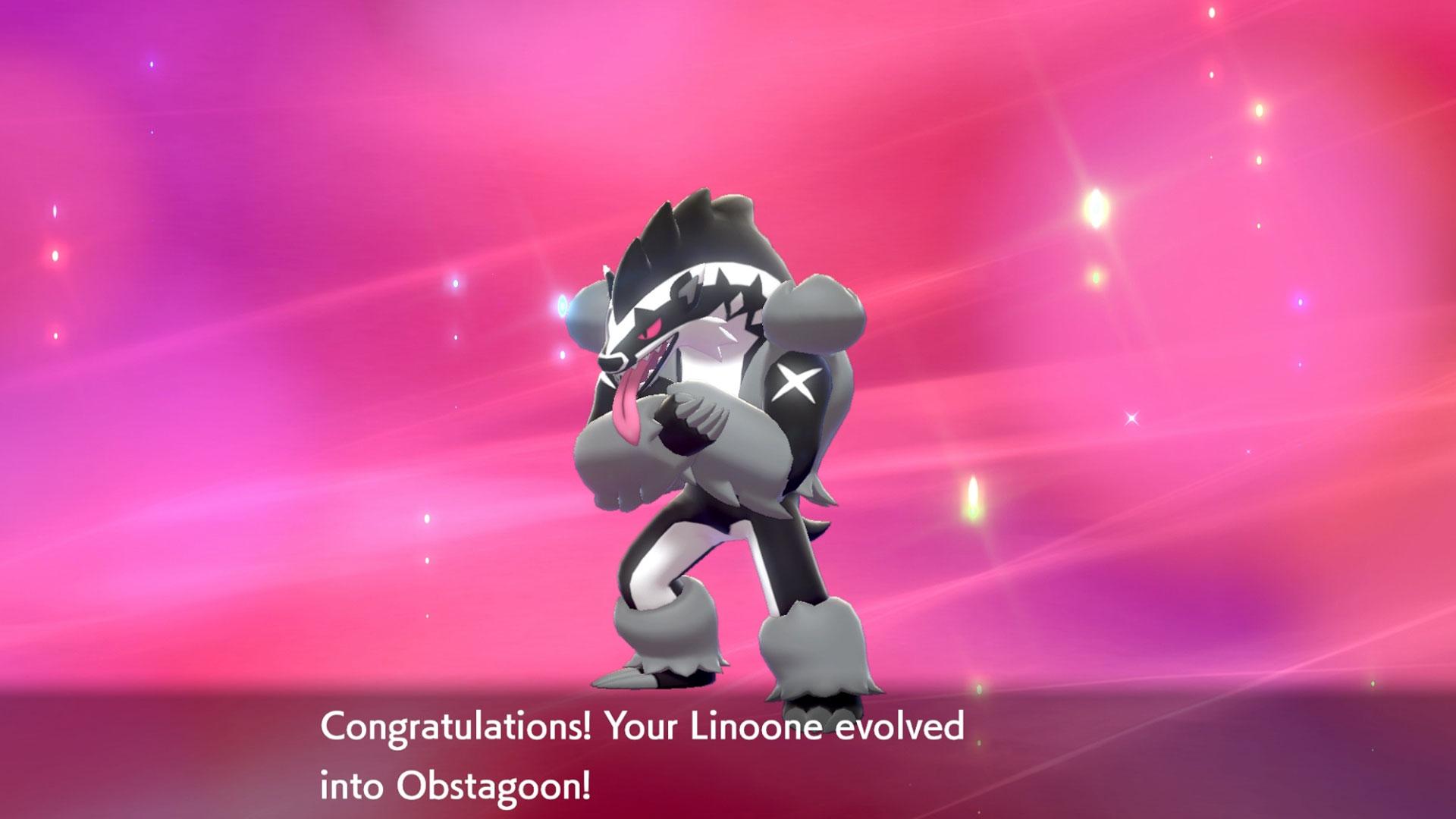 How to evolve Galarian Linoone into Obstagoon in Pokemon