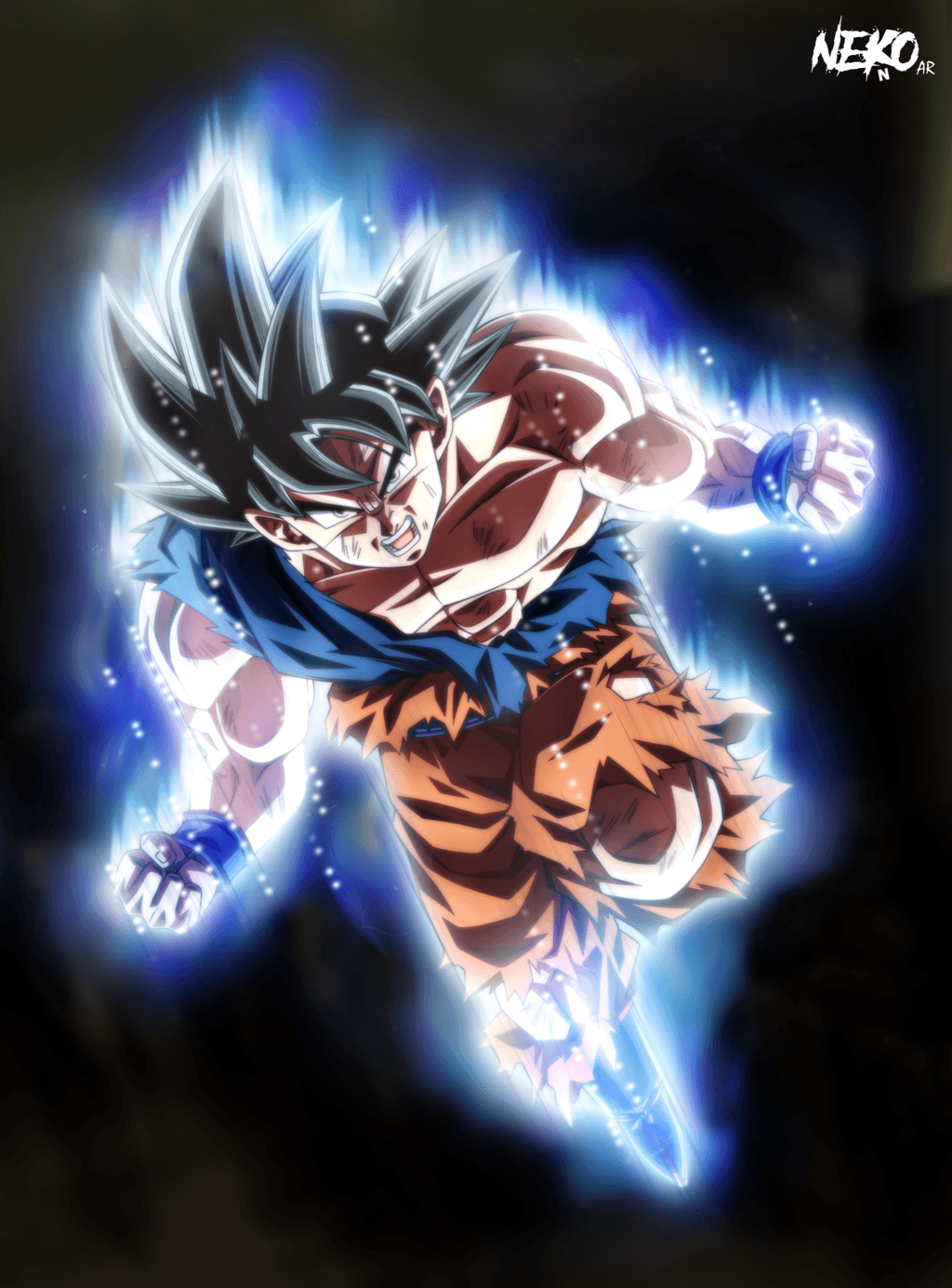 Ultra Instinct Goku wtf by NekoAR