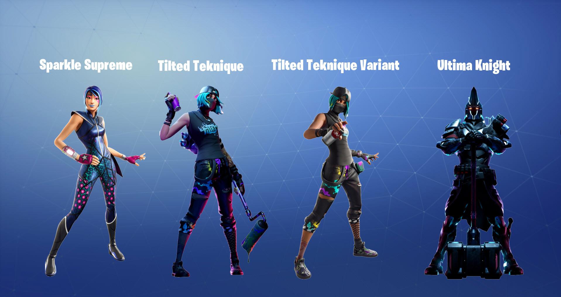 Tilted Teknique Fortnite wallpapers