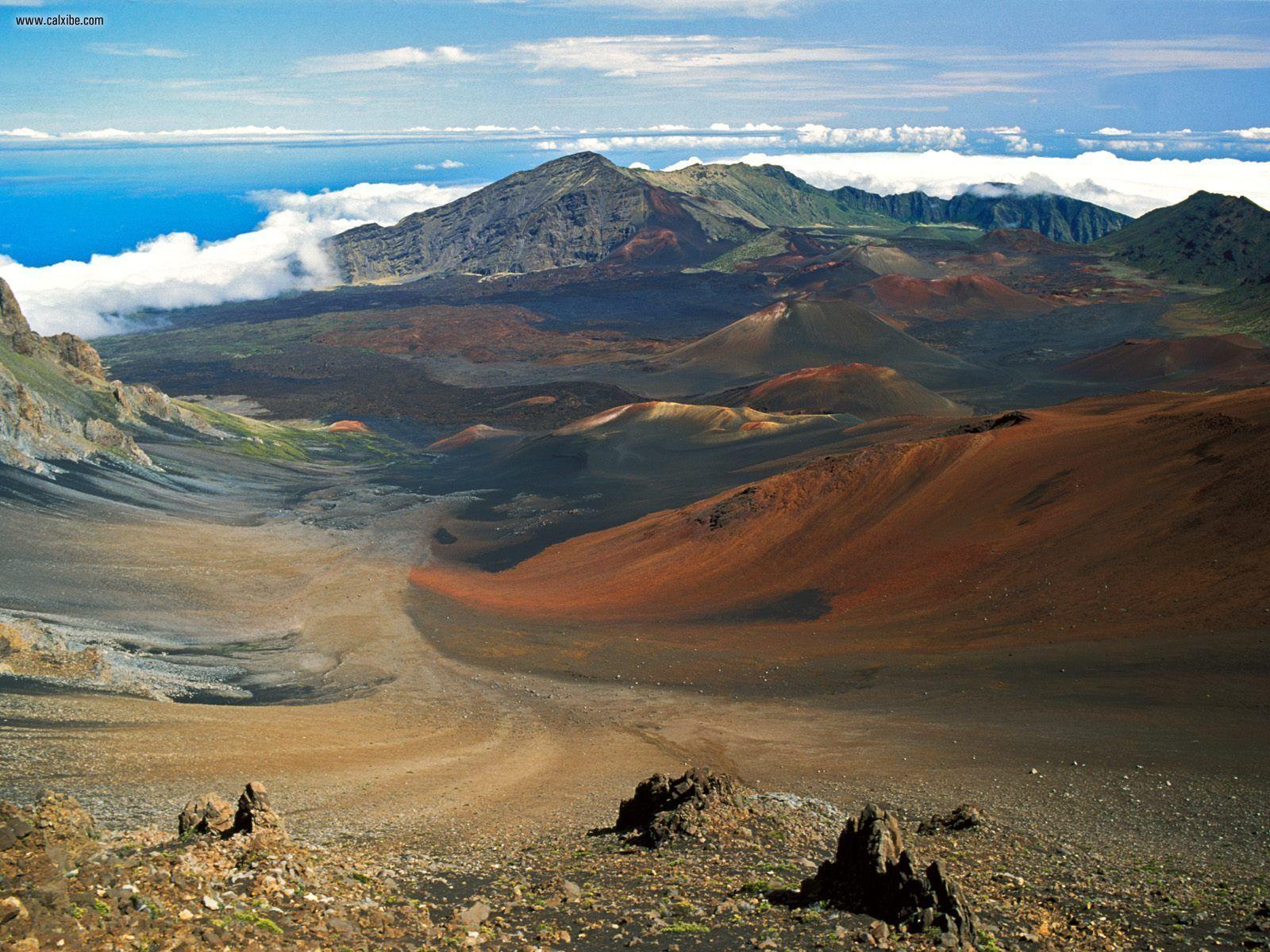 Nature: Haleakala Crater Haleakala National Park Maui, picture nr