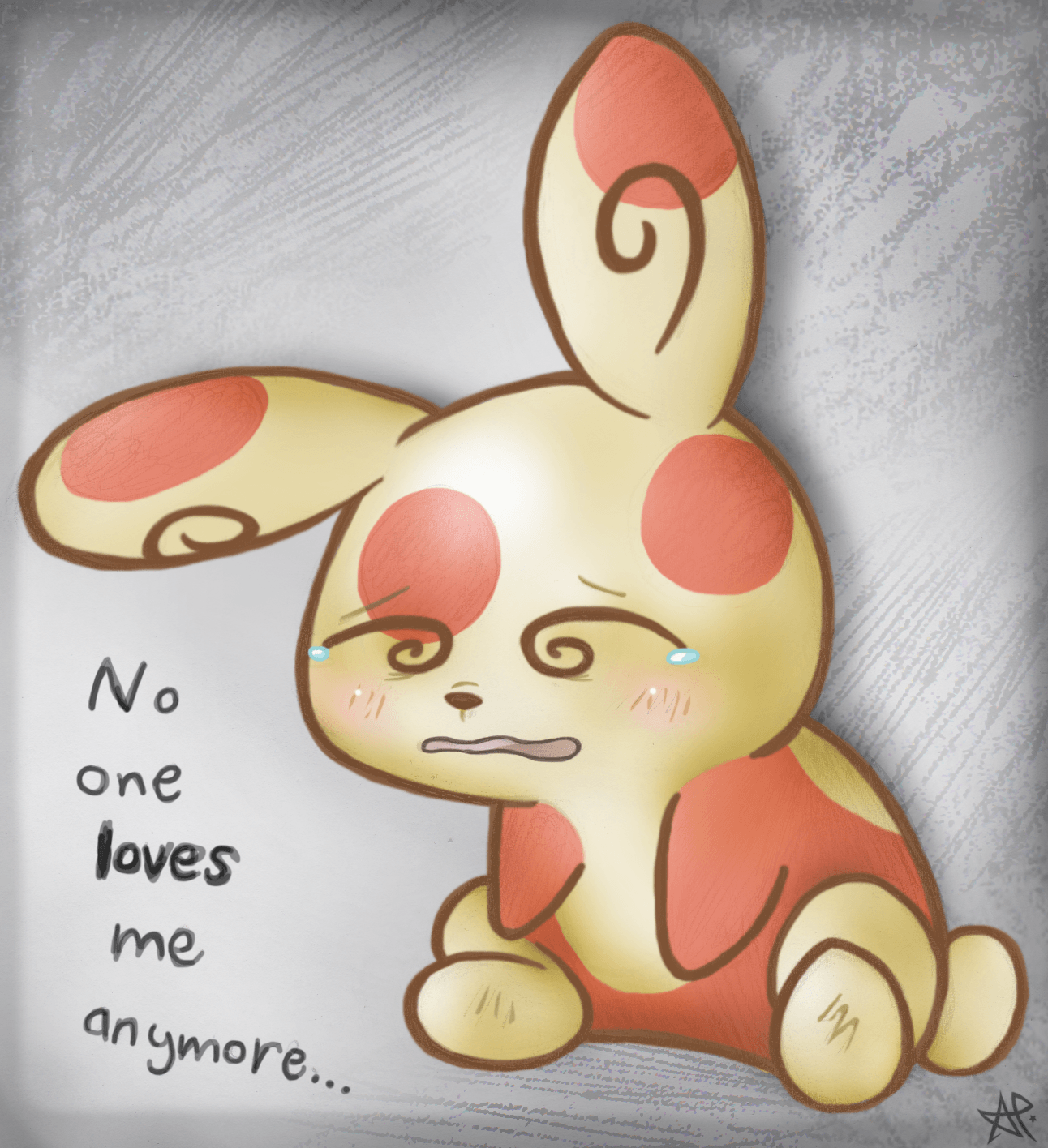 Sad Spinda is Sad by Maplemay