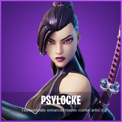 Psylocke Fortnite wallpapers