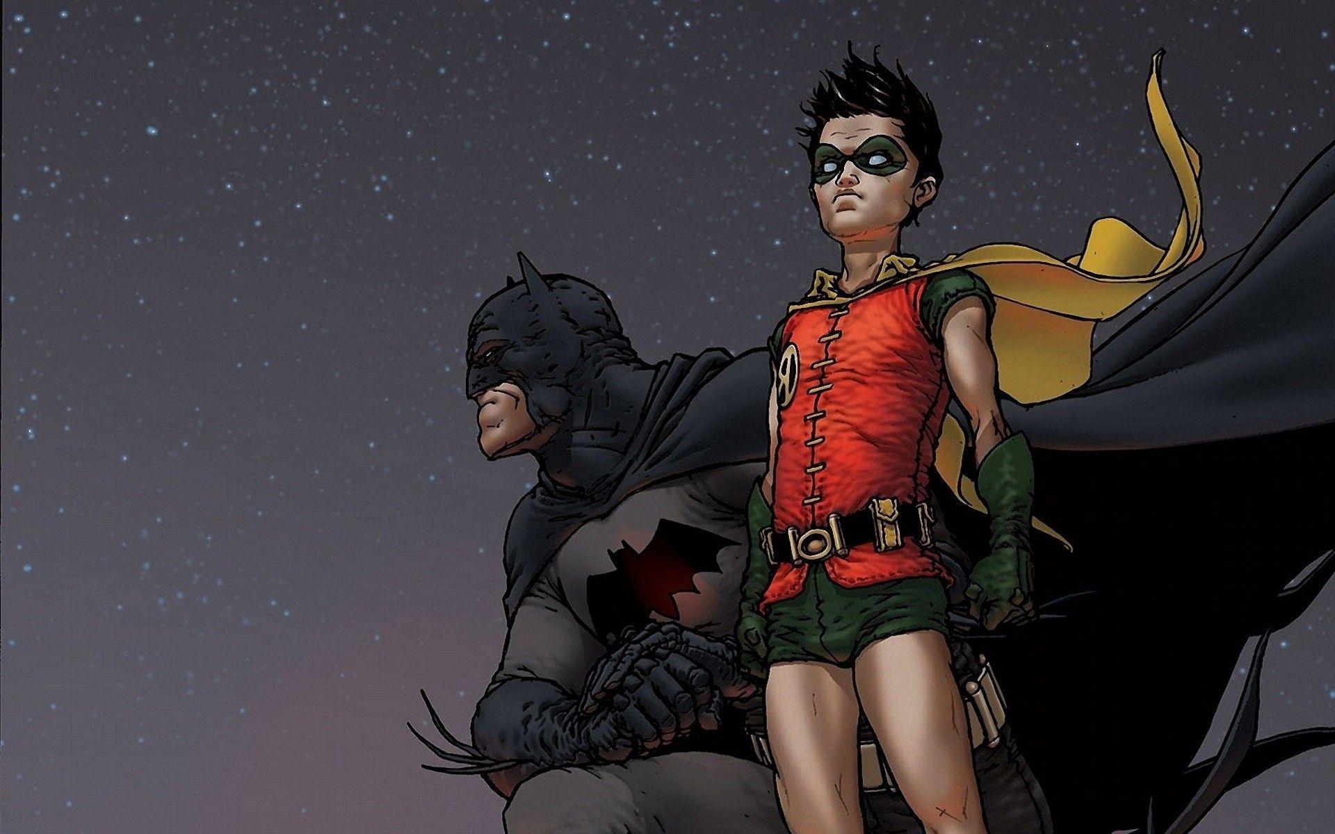 Batman robin dc comics frank quitely wallpapers