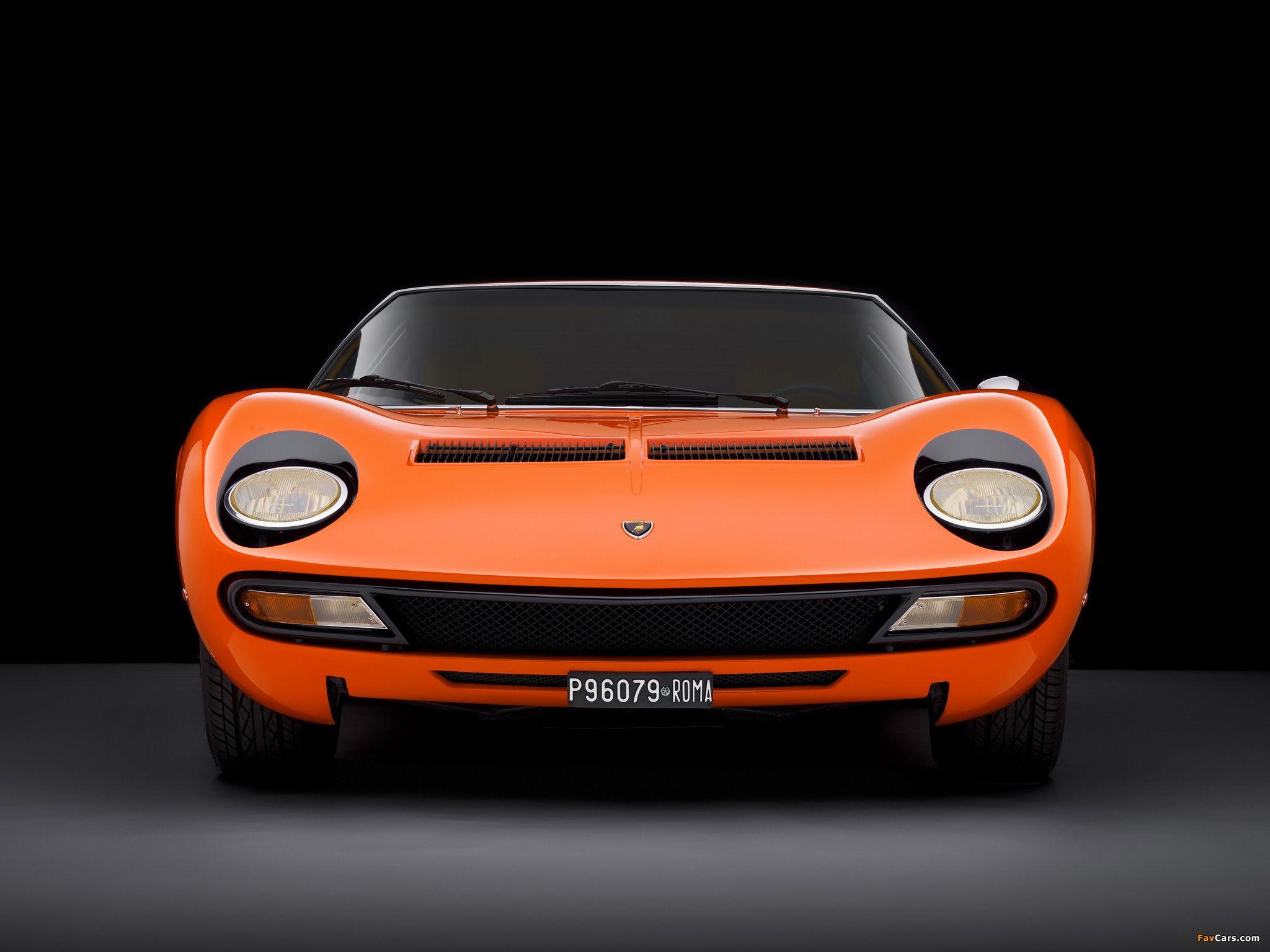 Lamborghini Miura P400 SV 1971–72 wallpapers