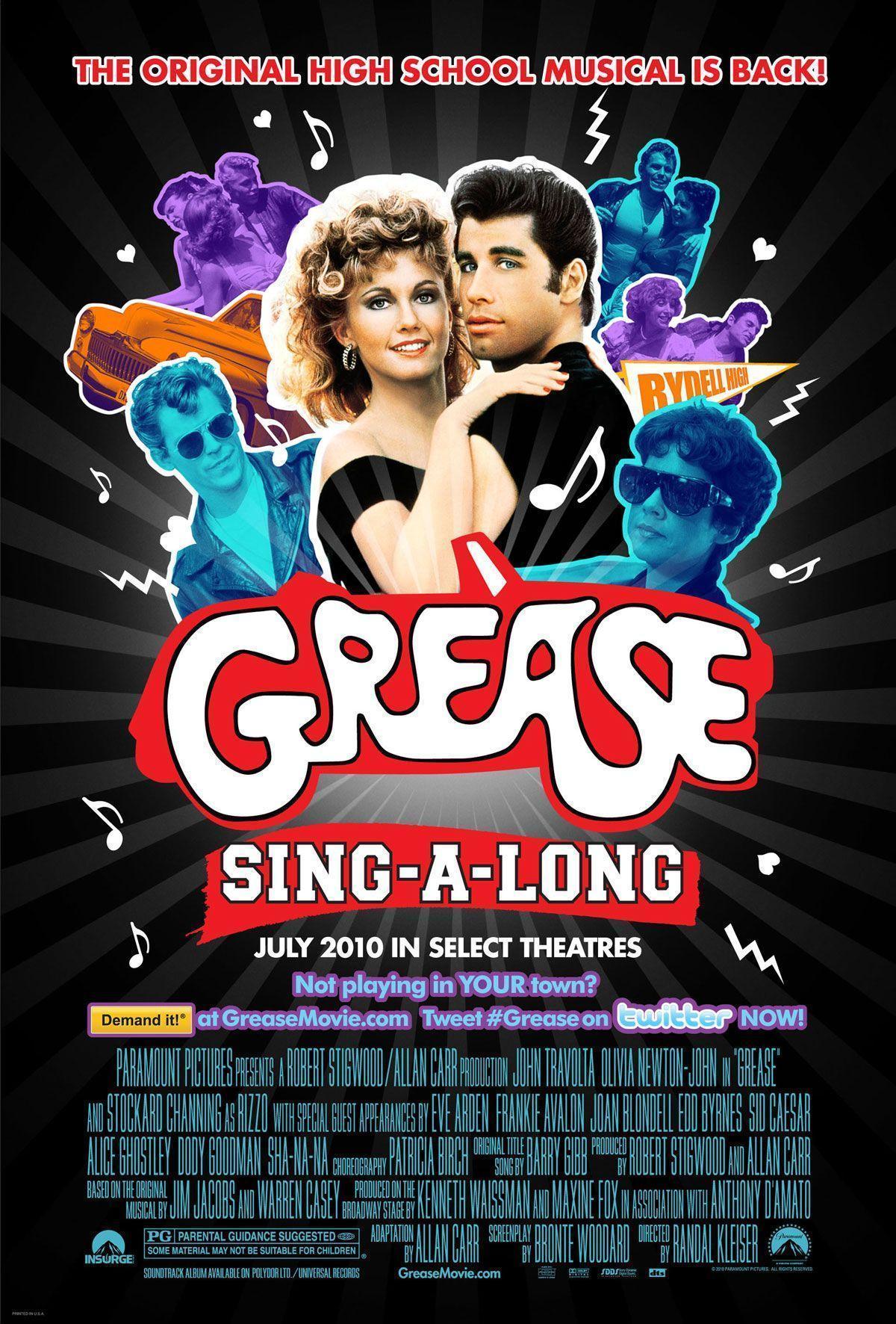 All Movie Posters and Prints for Grease Sing