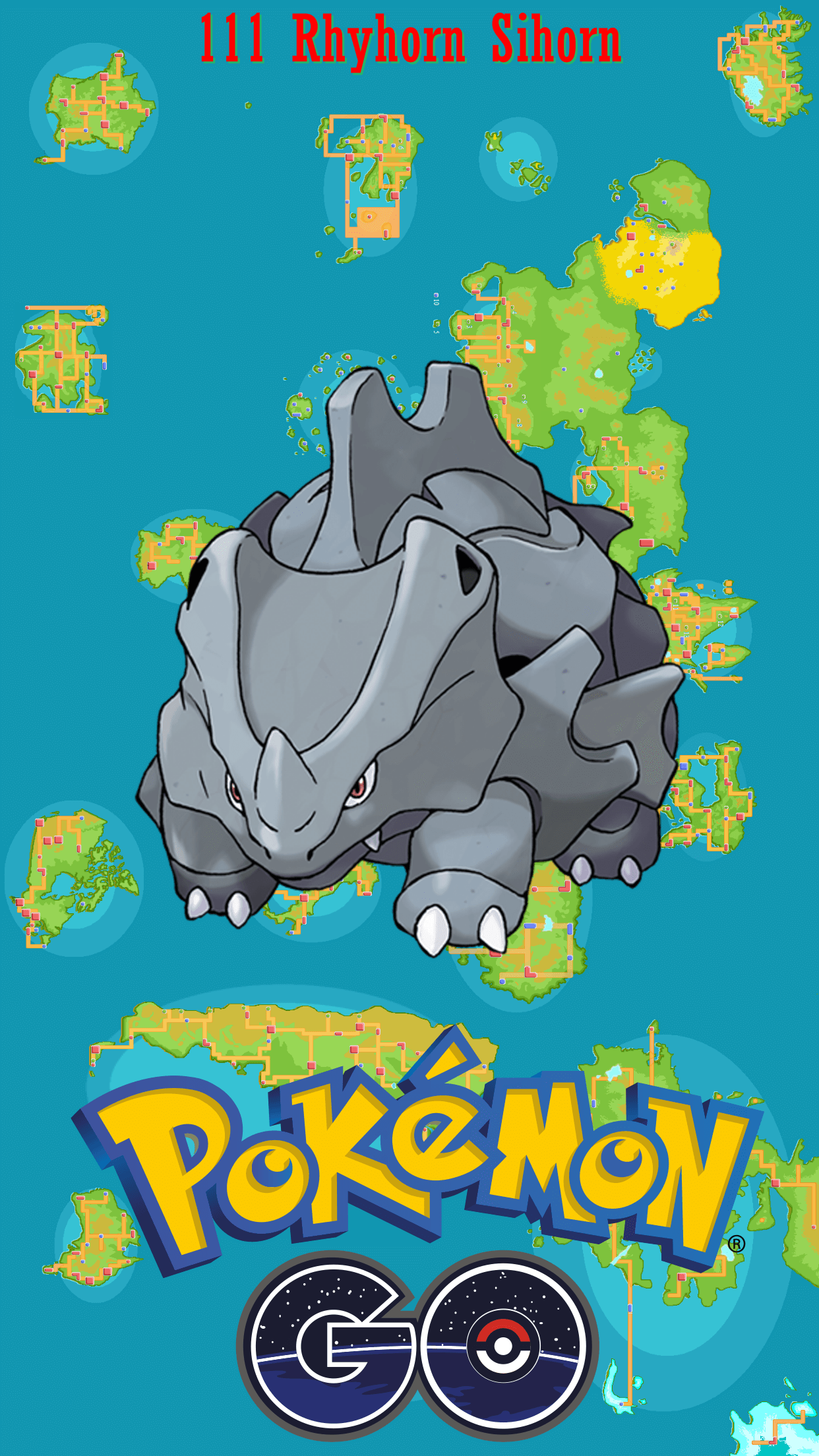 111 Street Map Rhyhorn Sihorn