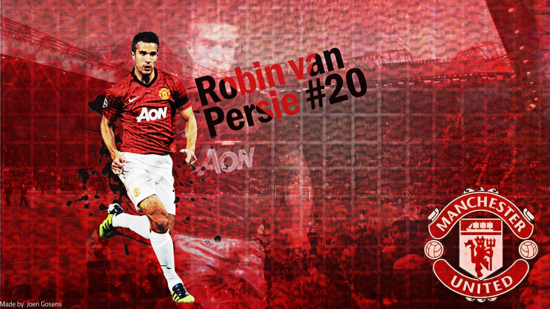 Man United Robin Van Persie Wide Wallpapers