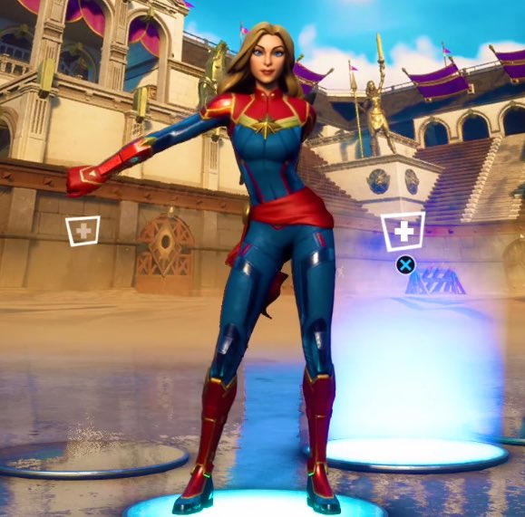 Captain Marvel Fortnite wallpapers