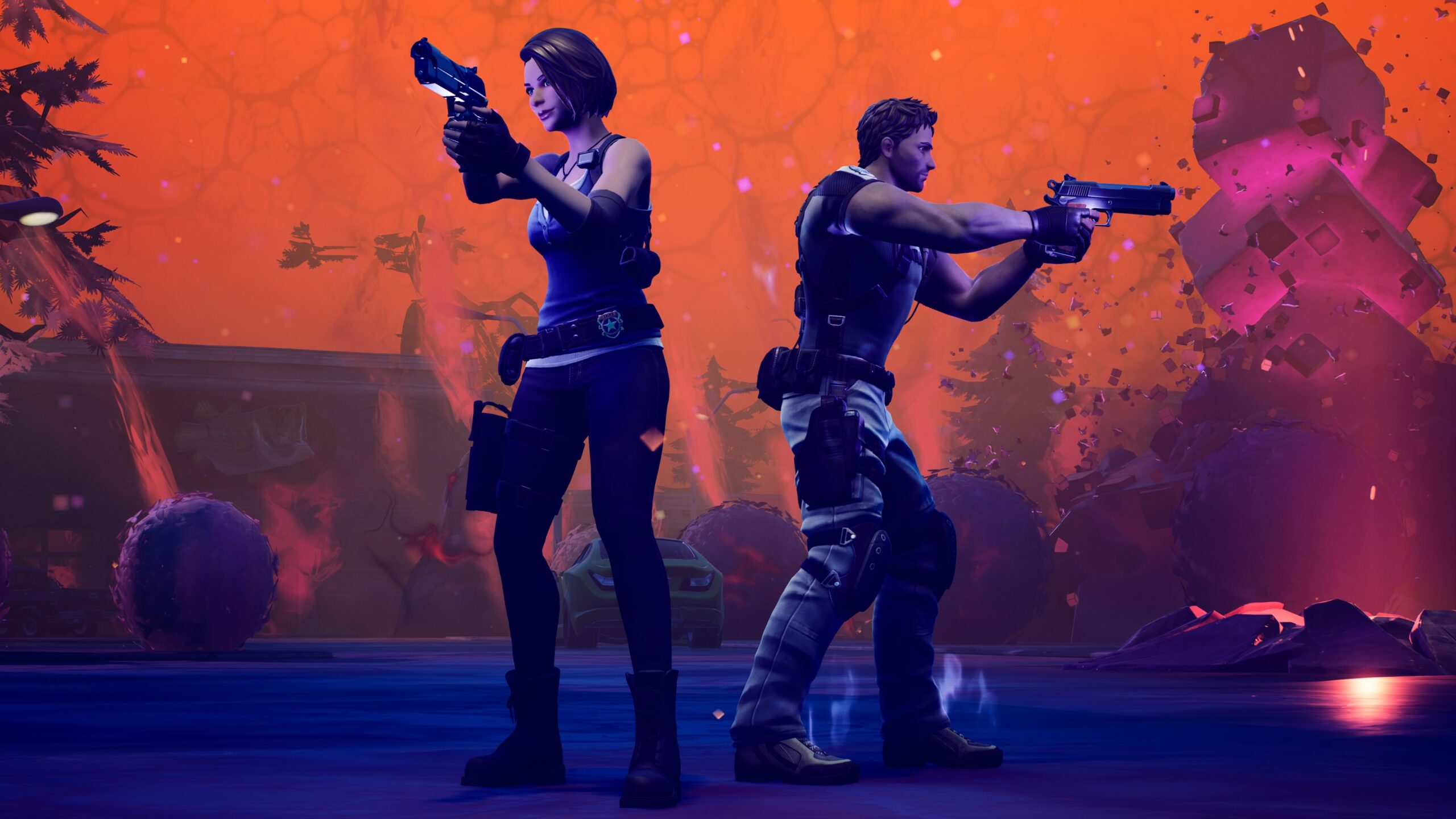 Jill Valentine Fortnite wallpapers