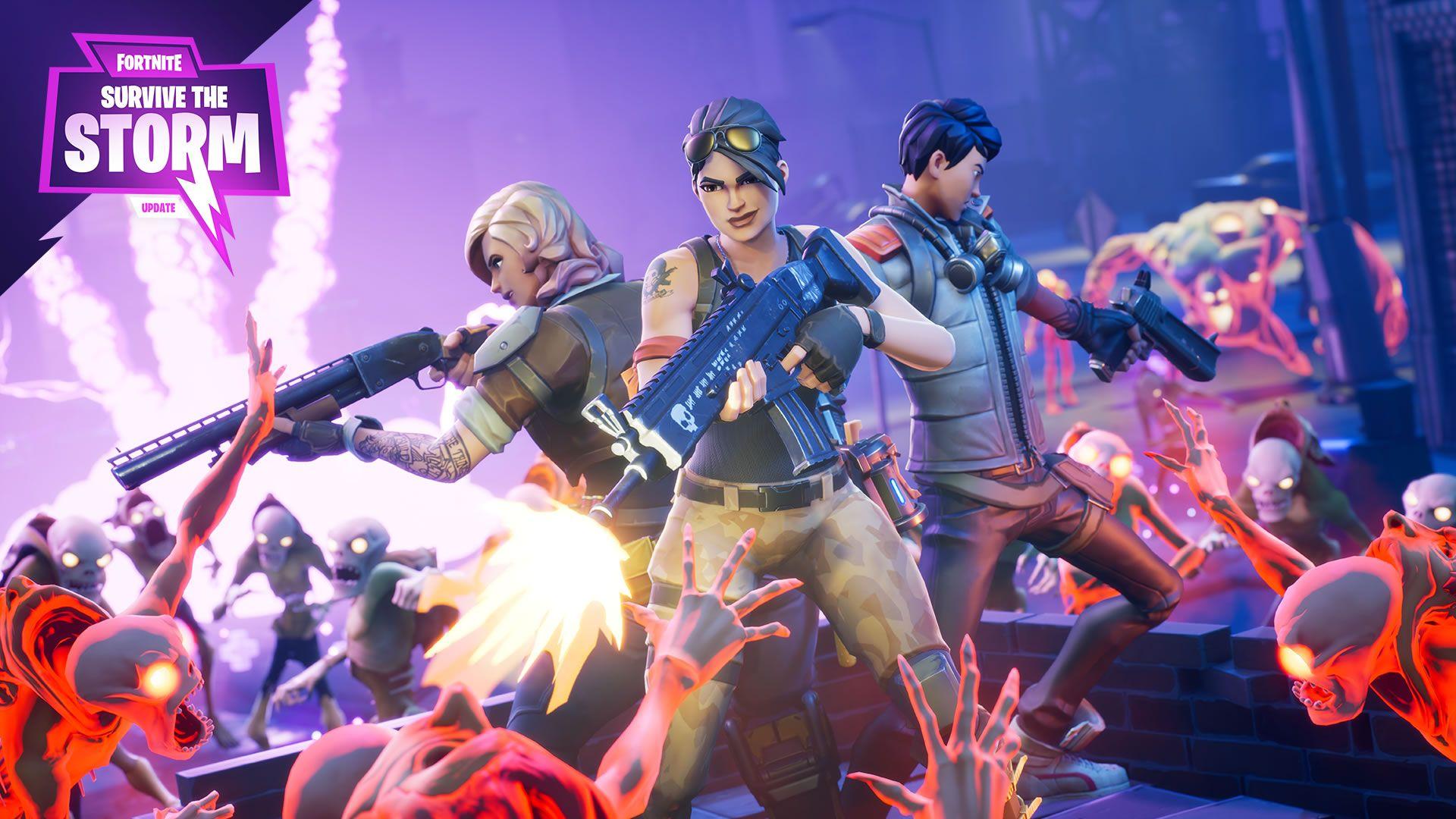 Fortnite Survive the Storm HD Wallpapers