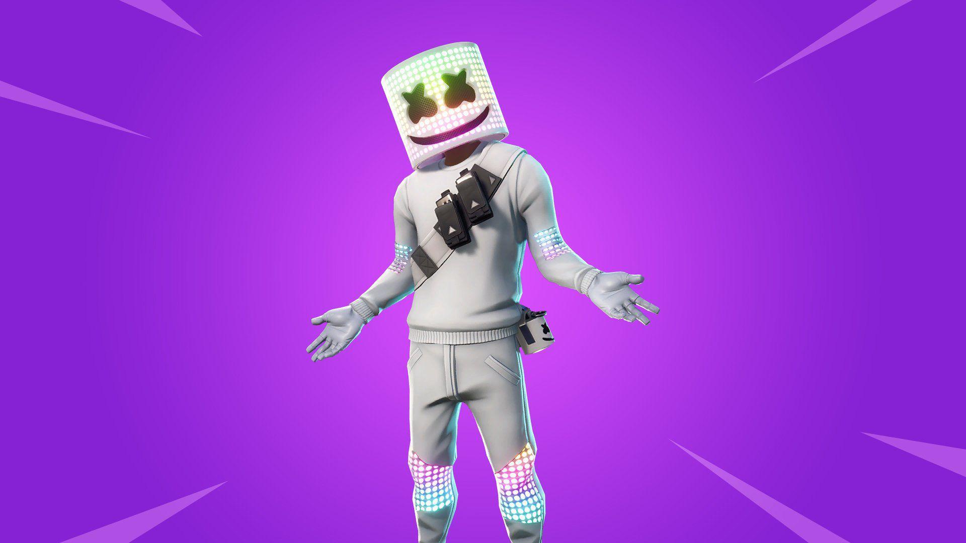 Marshmello Fortnite Skin Wallpapers for Your Browser!