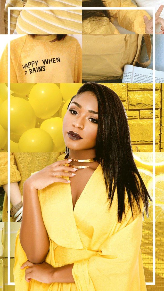 wallpapers on Twitter: normani kordei hamilton // yellow moodboard