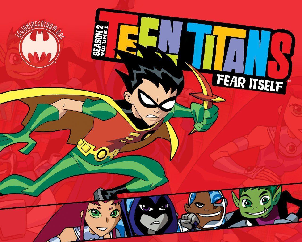 cartoon network teen titans games fear itself wallpapers Download