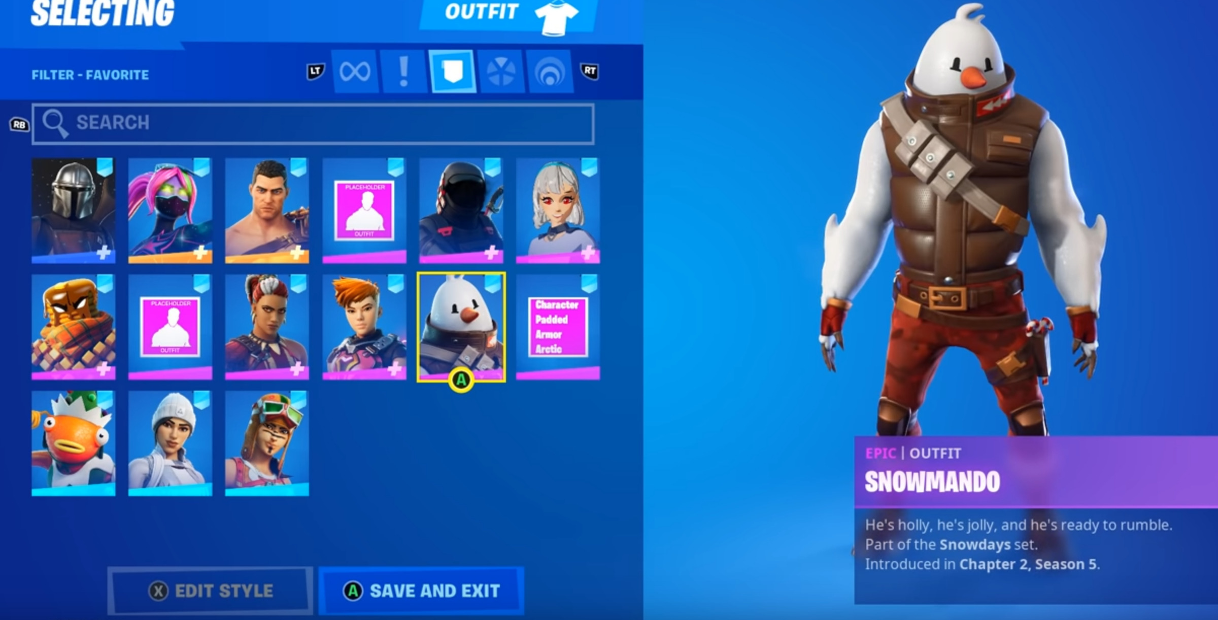 Snowmando Fortnite wallpapers