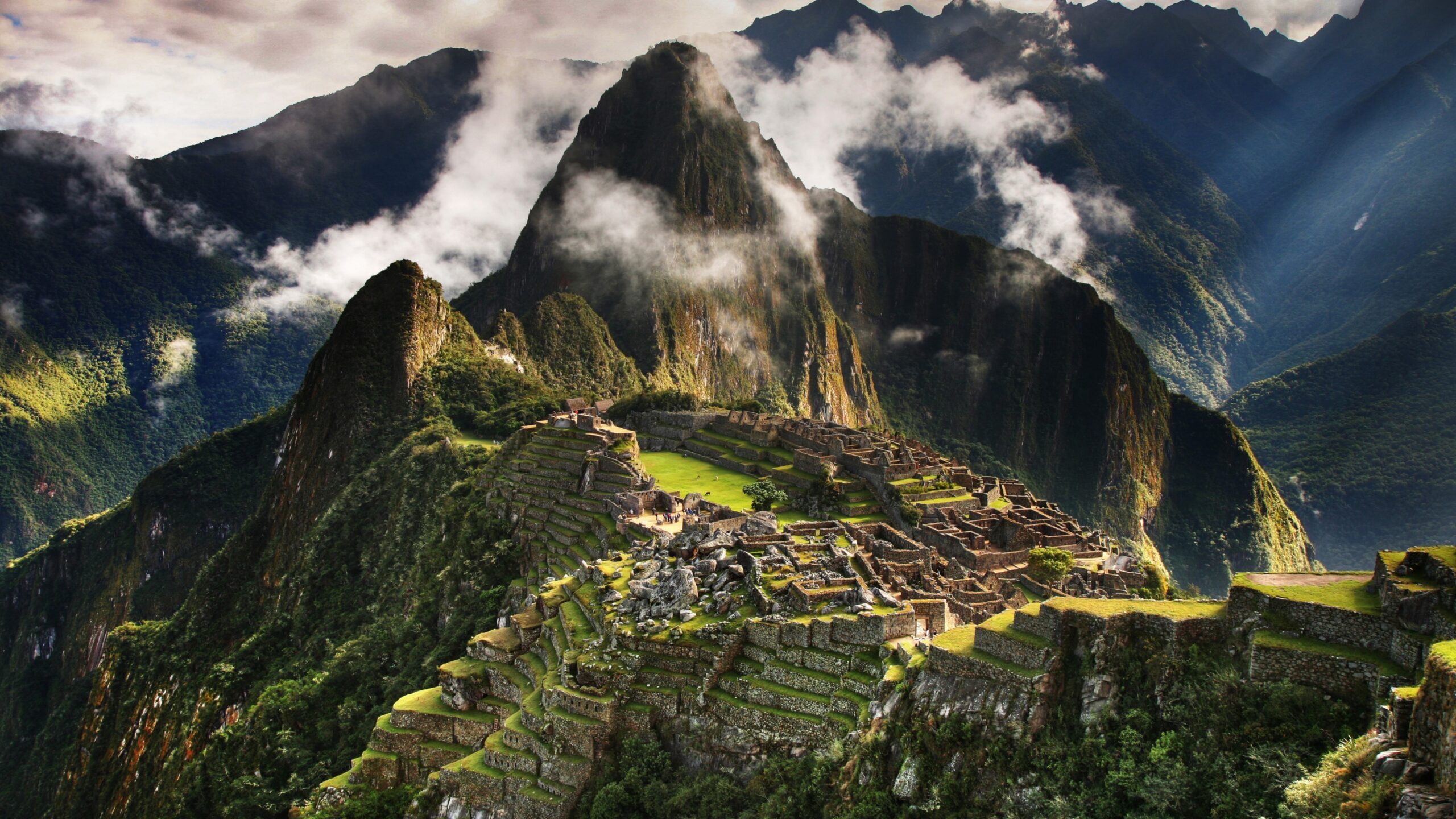 Wallpapers Machu Picchu, 5k, 4k wallpaper, Peru, mountains, clouds