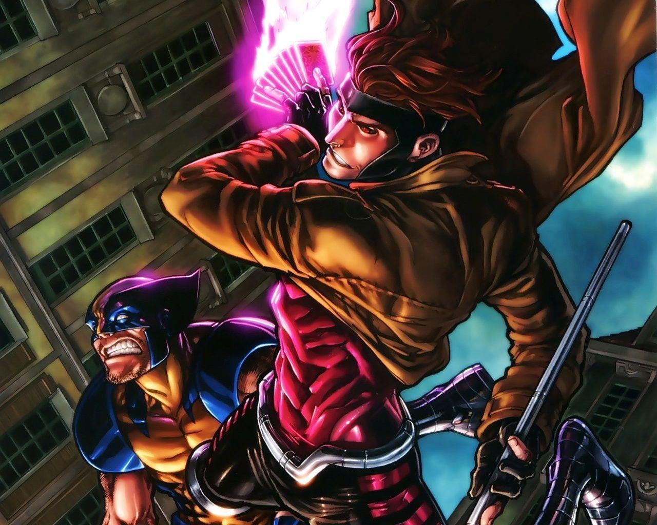 Wallpapers For > Marvel Gambit Wallpapers