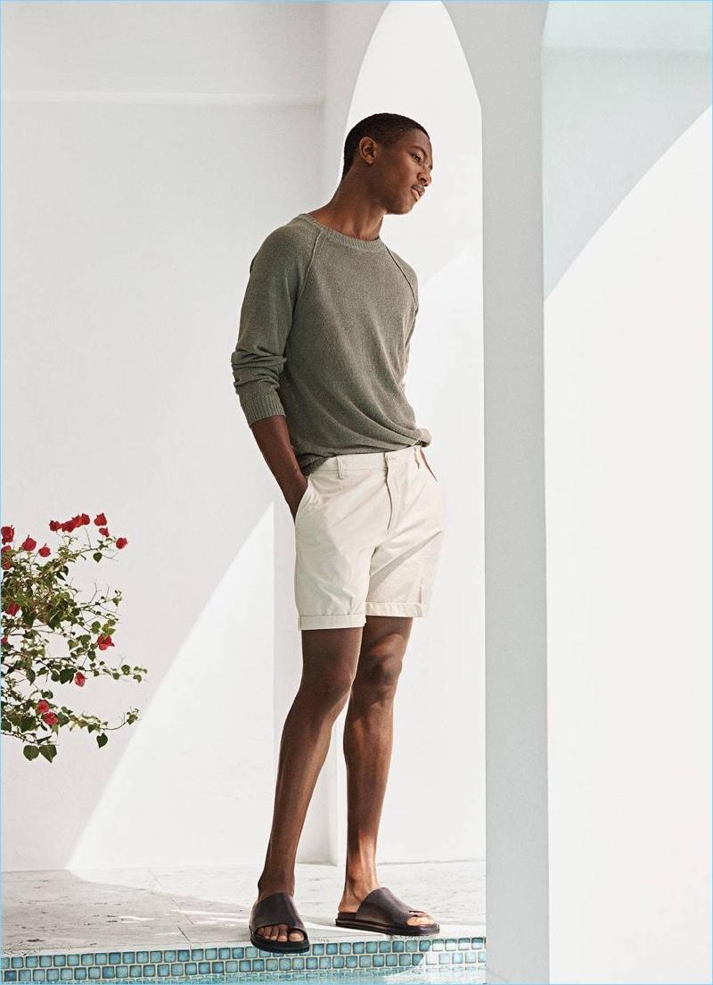 Beat the Heat: Hamid Onifade Models H&M’s Sleek Summer Styles