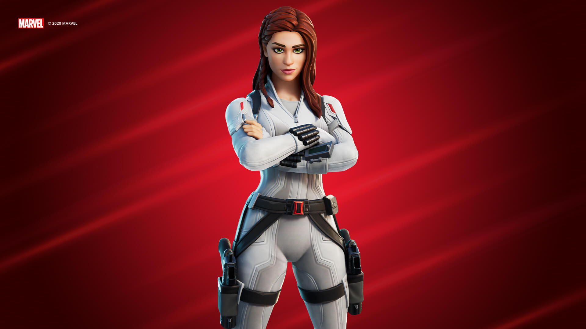 Black Widow Snow Suit Fortnite wallpapers