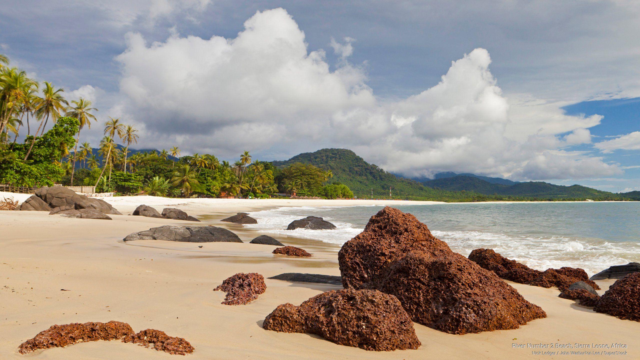 river beach sierra leone