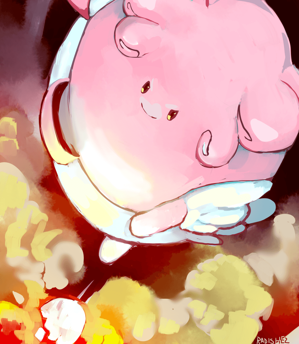 Fav Normal type!! Blissey! using egg bomb …i get jealous when i